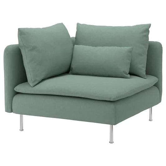 Ikea SÖDERHAMN - Lining for corner element, Tallmyra light green ,