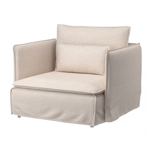 SÖDERHAMN Armchair, Gransel natural colour ,