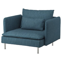 SÖDERHAMN - Armchair, Hillared dark blue , - best price from Maltashopper.com 59431248