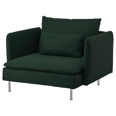 SÖDERHAMN - Armchair, Tallmyra dark green , - best price from Maltashopper.com 19431245
