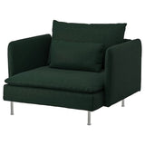 SÖDERHAMN armchair, Tallmyra dark green, 105 cm