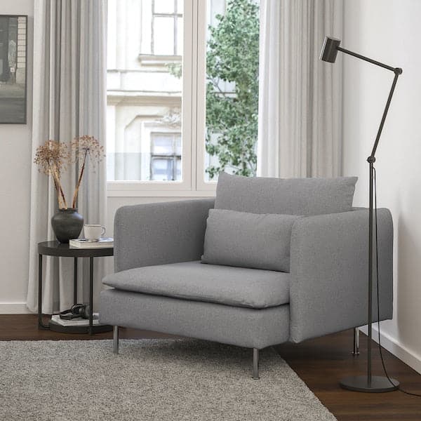 Ikea SÖDERHAMN Armchair, Tonerud grey ,