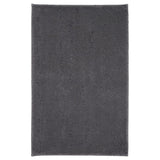 SÖDERSJÖN bath mat, dark grey, 50x80 cm