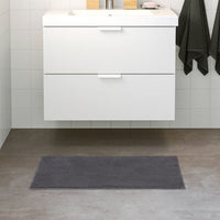 SÖDERSJÖN - Bath mat, dark grey, 50x80 cm - best price from Maltashopper.com 00507985