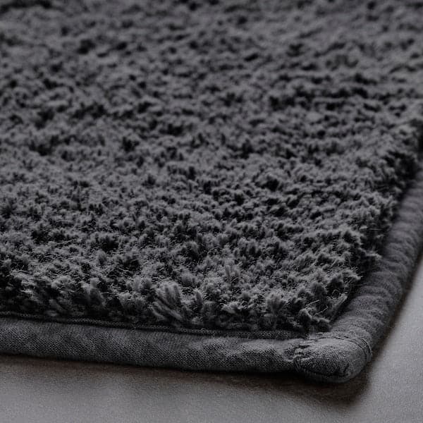 Ikea SÖDERSJÖN - Bath mat, dark grey, 50x80 cm