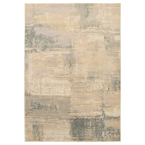 SÖNDERBORG - Carpet, short pile, beige/pink, 160x235 cm