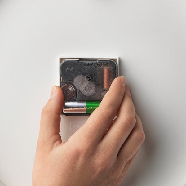 Ikea SÖNDRUM - Wall clock, white, 35 cm