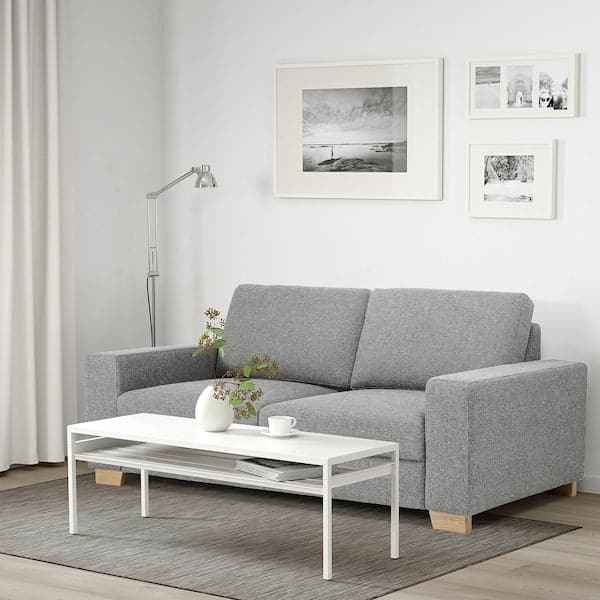 SÖRVALLEN 2 seater sofa - Lejde grey/black , - best price from Maltashopper.com 79304145