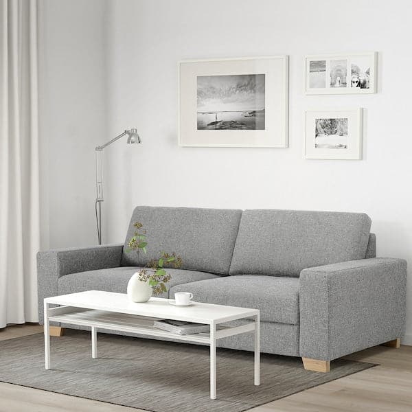 Ikea SÖRVALLEN 3 seater sofa - Lejde grey/black ,