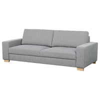 SÖRVALLEN 3 seater sofa - Lejde grey/black , - best price from Maltashopper.com 39314783