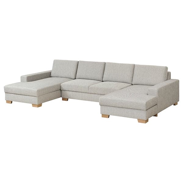 SÖRVALLEN - 4-seater sofa with chaise-longue , - best price from Maltashopper.com 79419410