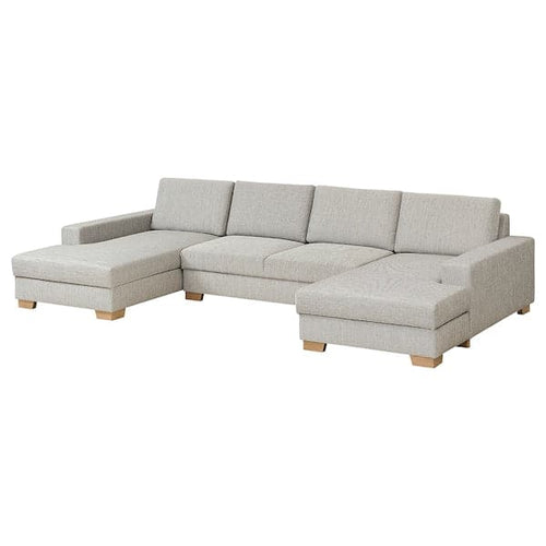 SÖRVALLEN - 4-seater sofa with chaise-longue ,