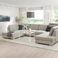 SÖRVALLEN - U-shaped sofa, 5 seater , - best price from Maltashopper.com 09419418