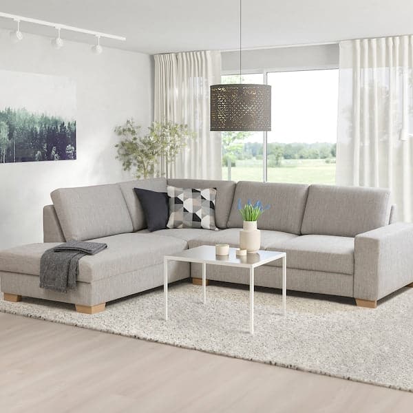 SÖRVALLEN - 3-seater corner sofa , - best price from Maltashopper.com 69419401