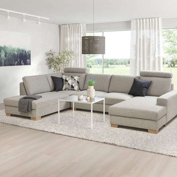 SÖRVALLEN - 4-seater corner sofa , - best price from Maltashopper.com 09419404