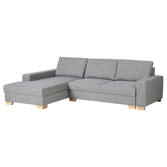 SÖRVALLEN - 3-seater sofa bed/chaise-longue , - best price from Maltashopper.com 99433405