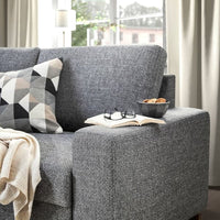 SÖRVALLEN - 3-seater sofa bed/chaise-longue , - best price from Maltashopper.com 99433405