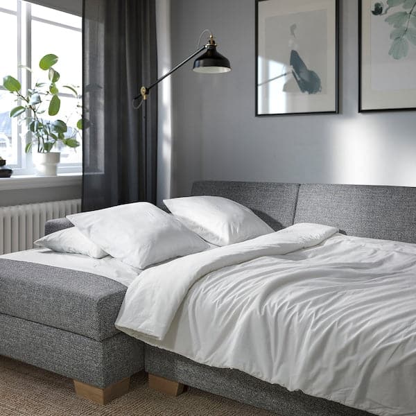 SÖRVALLEN - 3-seater sofa bed/chaise-longue , - best price from Maltashopper.com 99433405