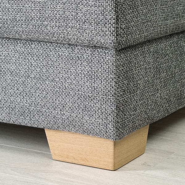 SÖRVALLEN 3-seater element - Lejde grey/black , - best price from Maltashopper.com 80462233