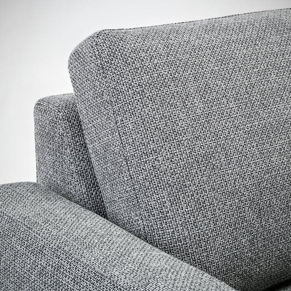 Ikea SÖRVALLEN 3-seater element - Lejde grey/black ,