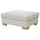 SÖRVALLEN - Footstool with Storage Unit ,