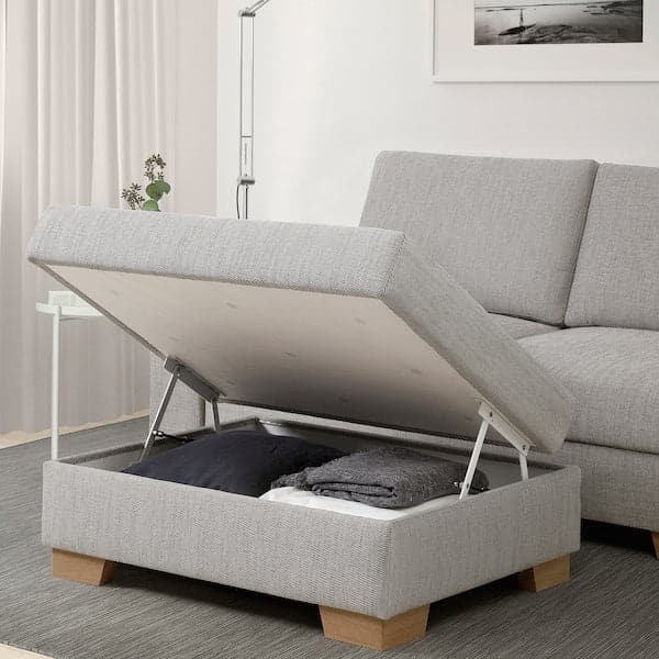 SÖRVALLEN - Footstool with Storage Unit , - best price from Maltashopper.com 60506407