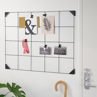 SÖSDALA - Memo board with clips, black, 60x75 cm - Premium  from Ikea - Just €19.99! Shop now at Maltashopper.com