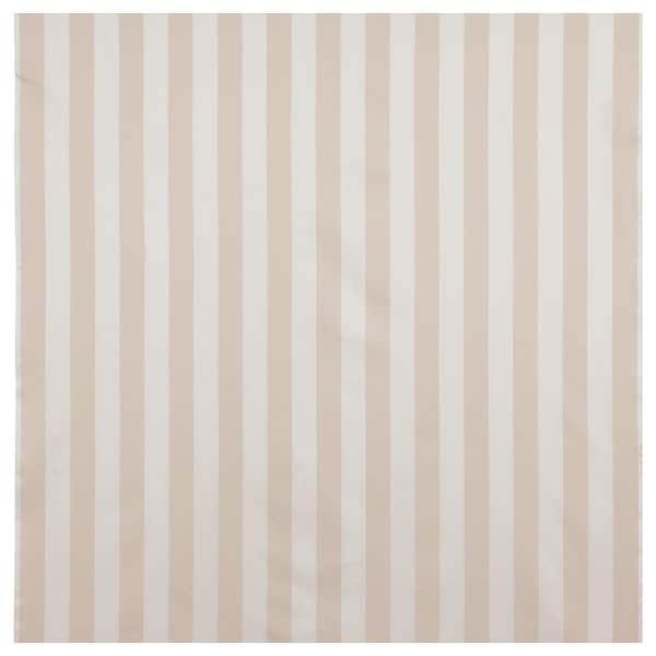 SOFIA - Fabric, broad-striped beige/white , 150 cm