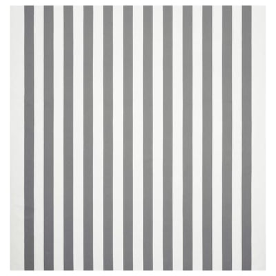 SOFIA - Fabric, broad-striped/white/grey, 150 cm - best price from Maltashopper.com 20392931
