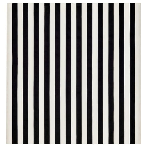 SOFIA - Fabric, broad-striped/black/white , 150 cm