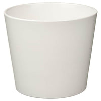 SOJABÖNA plant pot, white, 12 cm