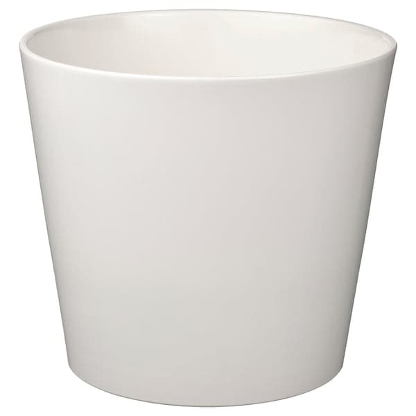Ikea SOJABÖNA - Plant pot, white, 32 cm