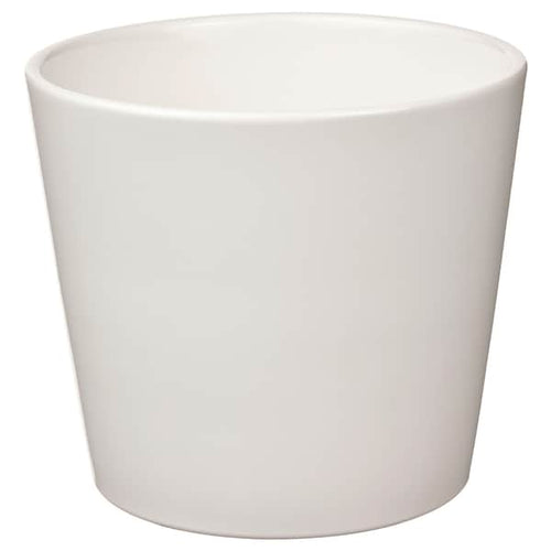 SOJABÖNA - SOJABÖNA Plant pot, white, 9 cm