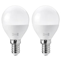 SOLHETTA - LED bulb E14 806 lumens, adjustable light intensity/white opal globe, , 45 mm - best price from Maltashopper.com 90549330