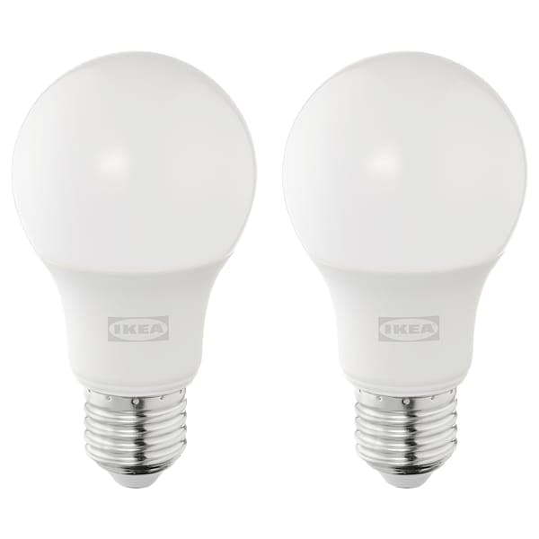 Ikea SOLHETTA - LED bulb E27 470 lumen, globe opal white