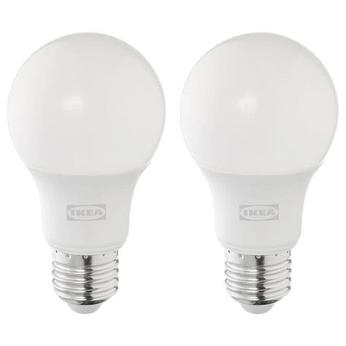 SOLHETTA LED bulb E27 806 lumens - adjustable light intensity/opaline white globe ,