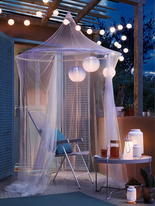 SOLIG - Net, white, 150 cm - best price from Maltashopper.com 10148157