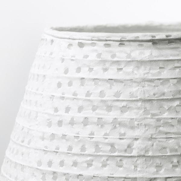 SOLLEFTEÅ Floor lamp - white oval , - best price from Maltashopper.com 40300110