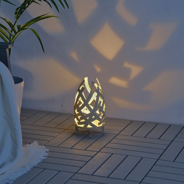 SOLVINDEN - LED table lamp, battery-powered/outdoor,30 cm - best price from Maltashopper.com 50571870