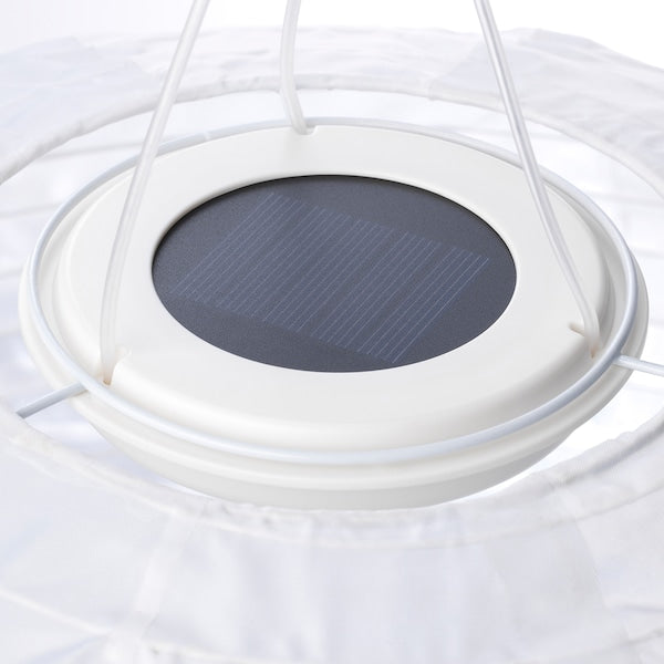 SOLVINDEN - LED energy sol pendant lamp, outdoor/white globe,45 cm - best price from Maltashopper.com 70513657