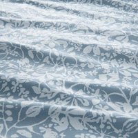 SOMMARSLÖJA - Duvet cover and pillowcase, blue/floral pattern, 150x200/50x80 cm - best price from Maltashopper.com 80529766