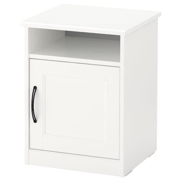 SONGESAND - Bedside table, white, 42x40 cm - best price from Maltashopper.com 30367441