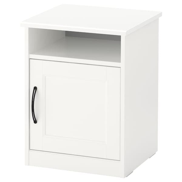 Ikea SONGESAND - Bedside table, white, 42x40 cm