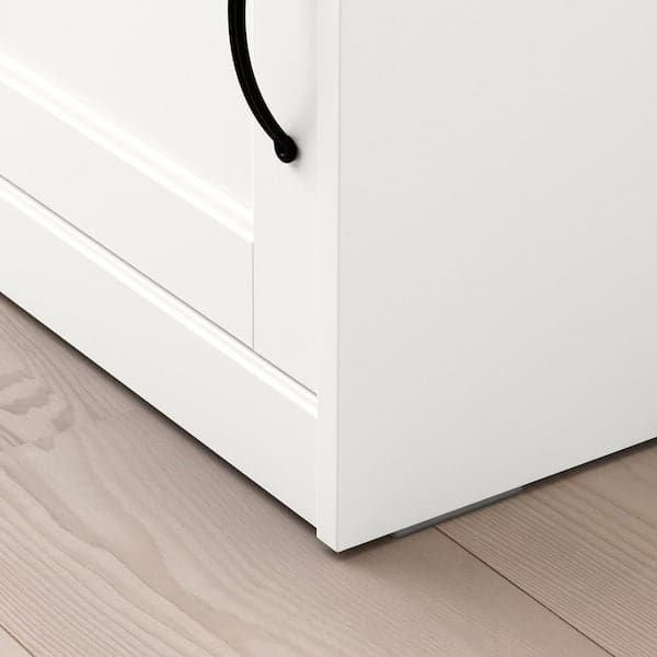 Ikea SONGESAND - Bedside table, white, 42x40 cm