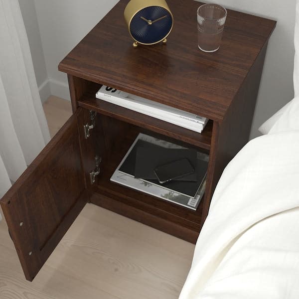 SONGESAND Bedside Table - brown 42x40 cm , 42x40 cm - best price from Maltashopper.com 70367444