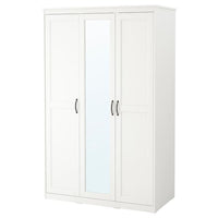 SONGESAND - Wardrobe, white, 120x60x191 cm - best price from Maltashopper.com 90347351
