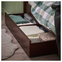 SONGESAND Set of 2 containers under beds - brown 200 cm , 200 cm - best price from Maltashopper.com 80372534