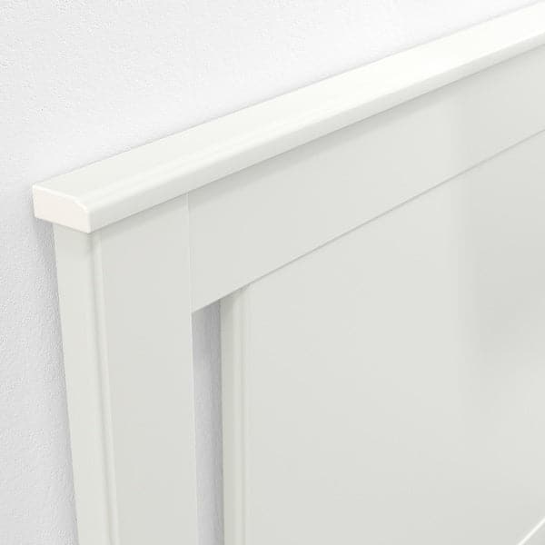 Ikea SONGESAND Bed frame, white/Lindbåden, 90x200 cm
