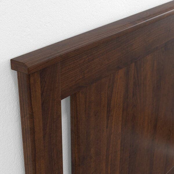Ikea SONGESAND Bed frame, brown/Lindbåden, 90x200 cm