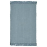 SORTSÖ rug, flatwoven, light blue, 55x85 cm